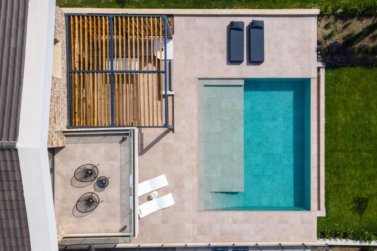 Villa Five Senses Of Luxury Kalandra Exterior foto